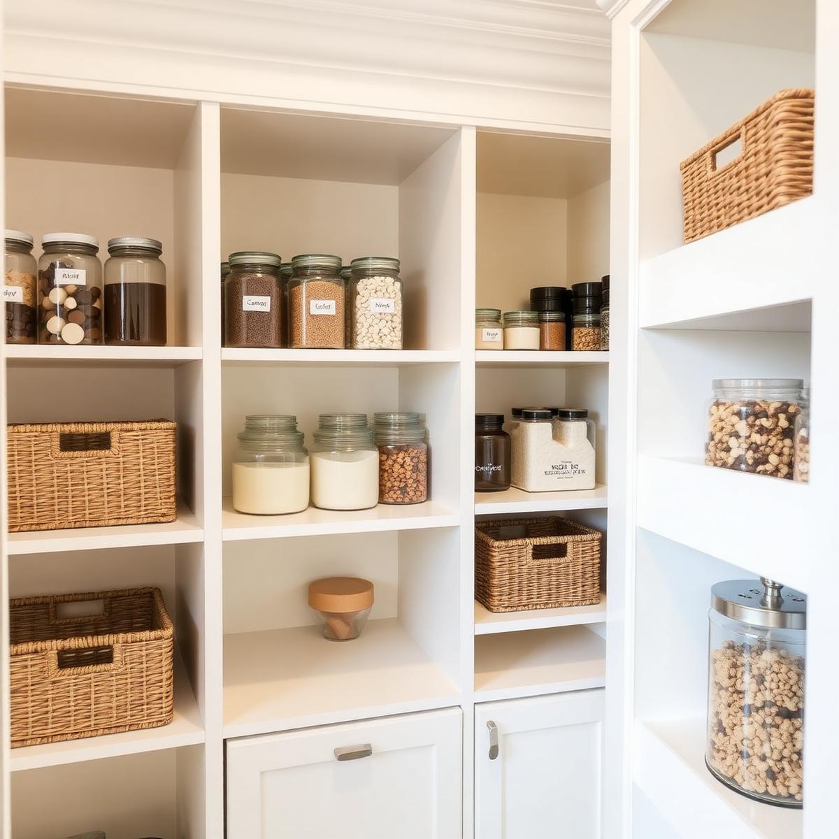 Organized pantry